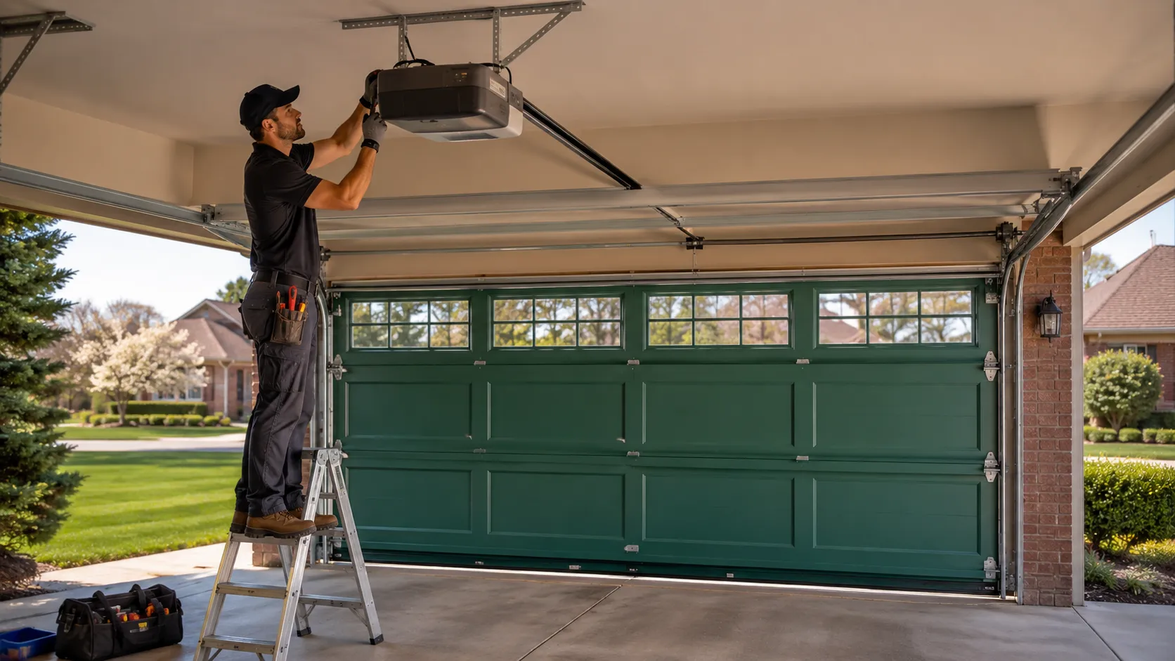 Cable Repair for Kewaskum's Newer Garage Doors