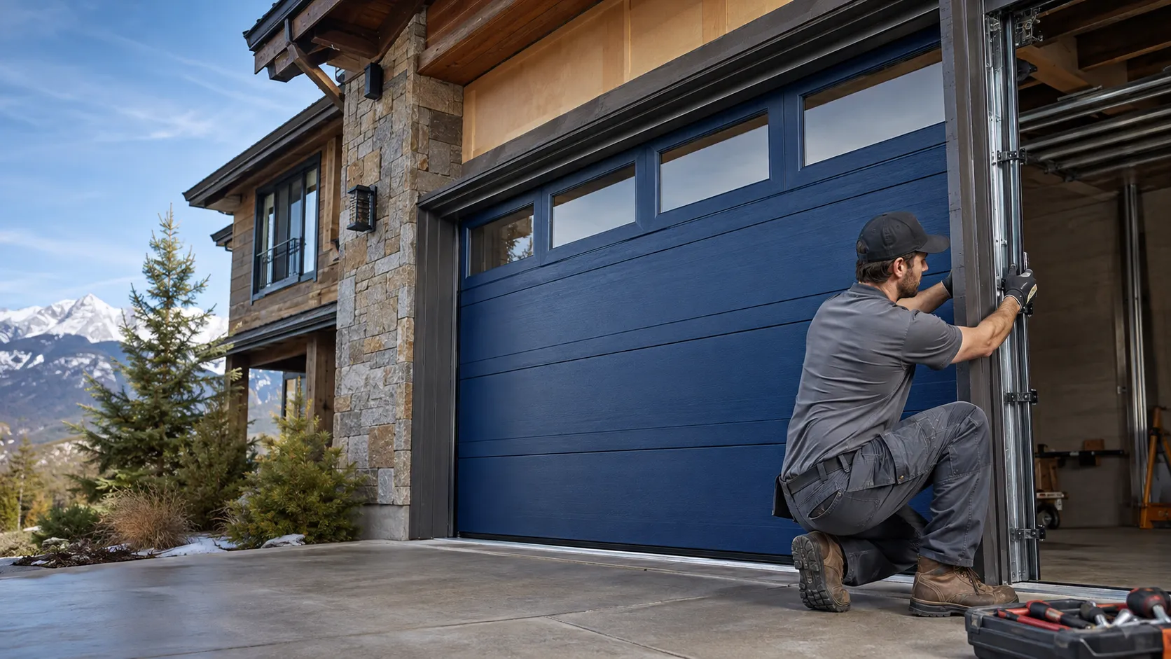 Tell us what’s wrong - West Bend garage door service