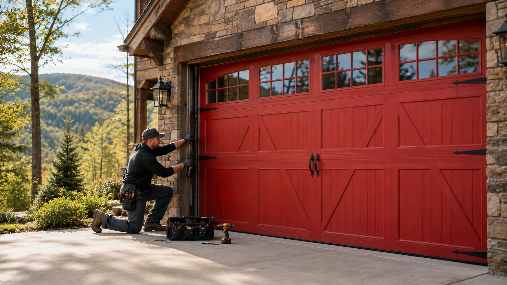 Tell us what’s wrong - West Bend garage door service