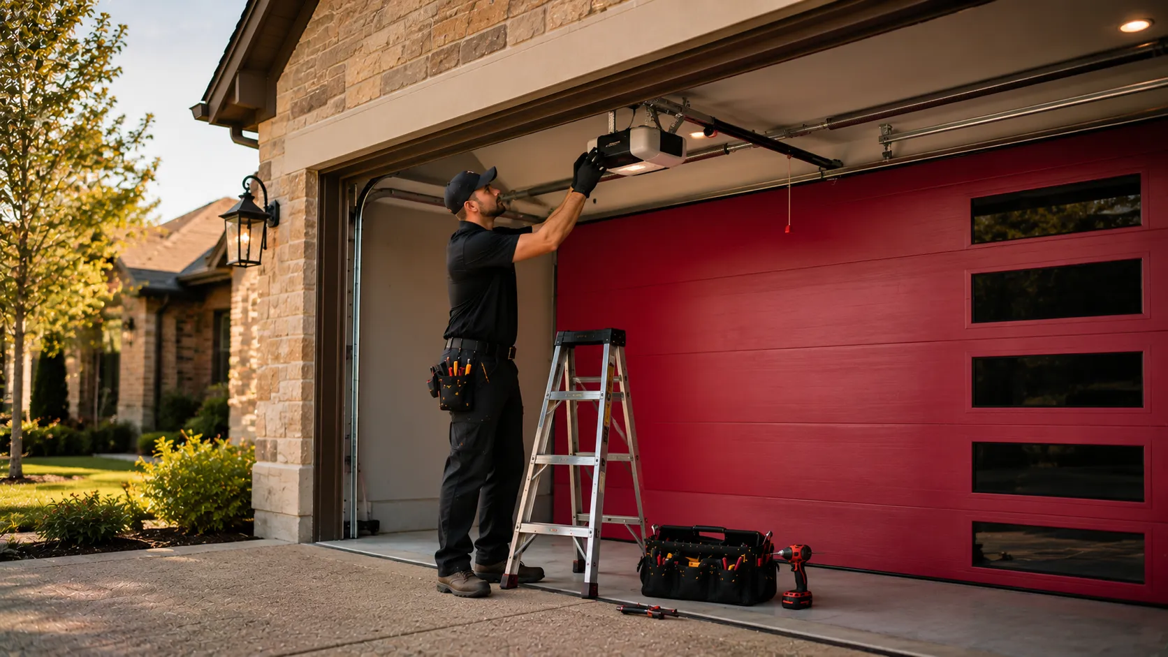 New Garage Door Installation for Slinger Homes