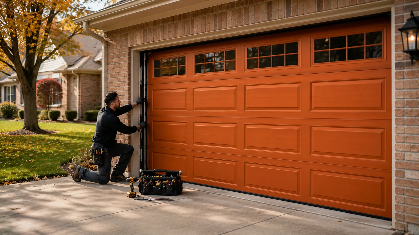 Tell us what’s wrong - West Bend garage door service