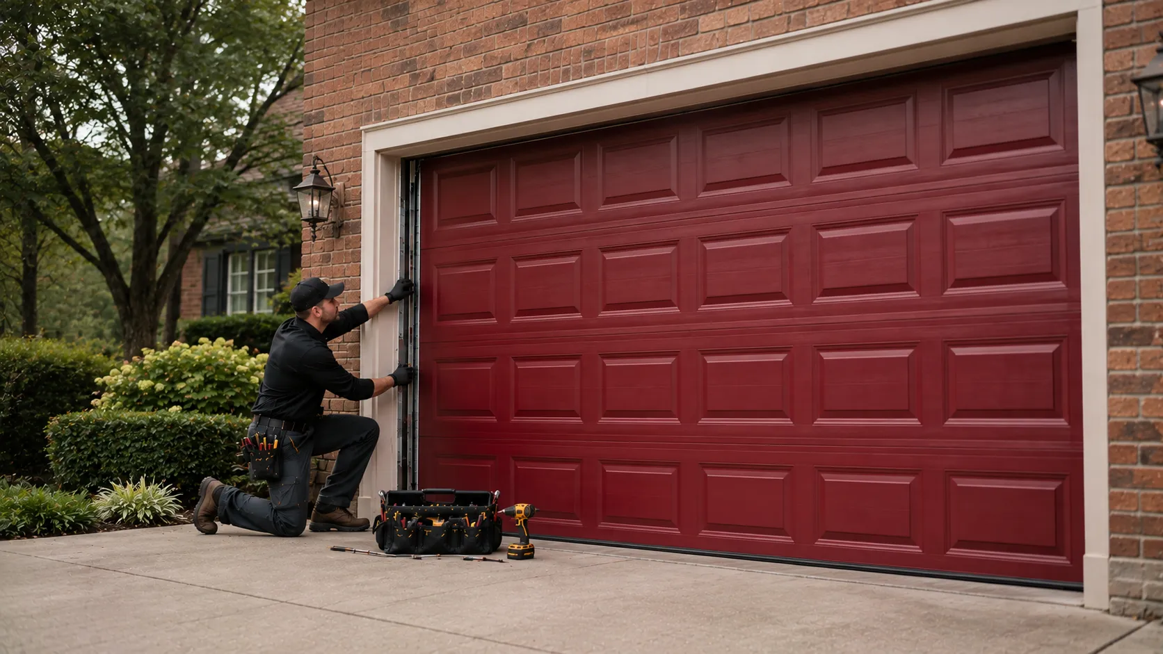 Tell us what’s wrong - West Bend garage door service