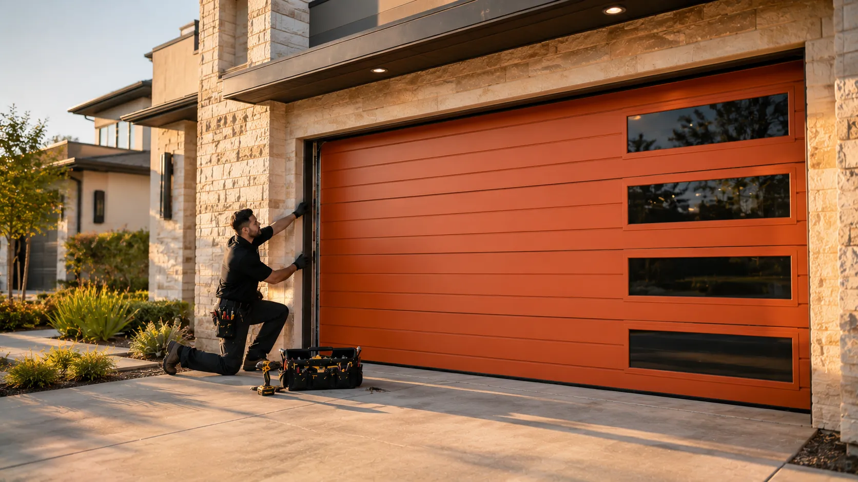 Tell us what’s wrong - West Bend garage door service