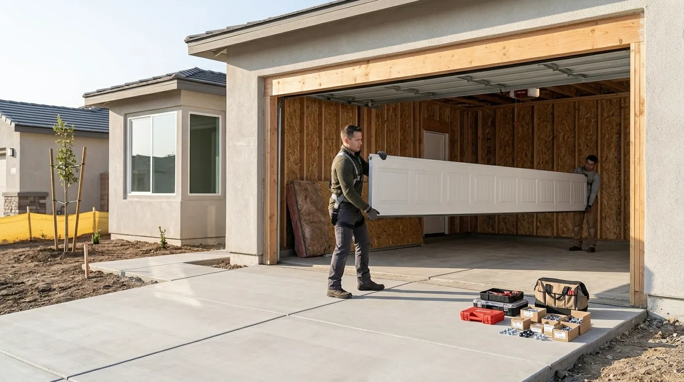 Commercial Garage Door in West Bend