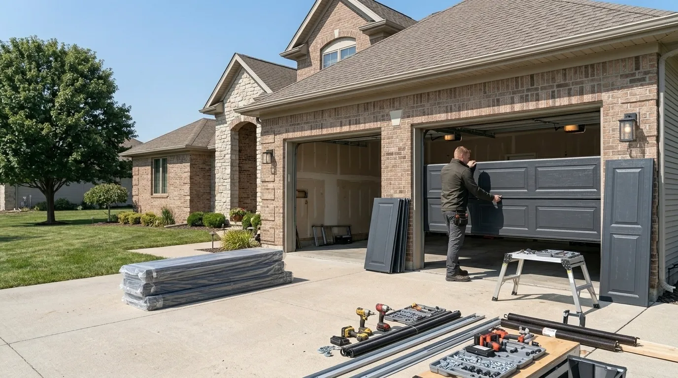 Commercial Garage Door in West Bend