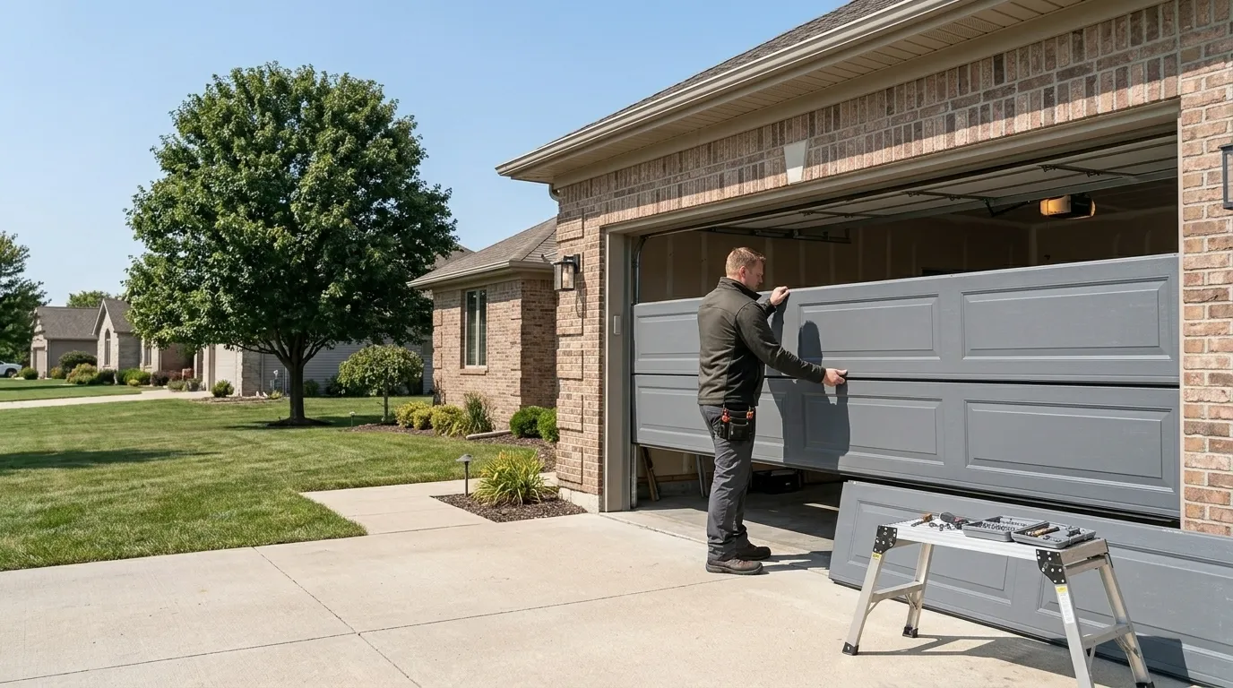Commercial Garage Door in West Bend