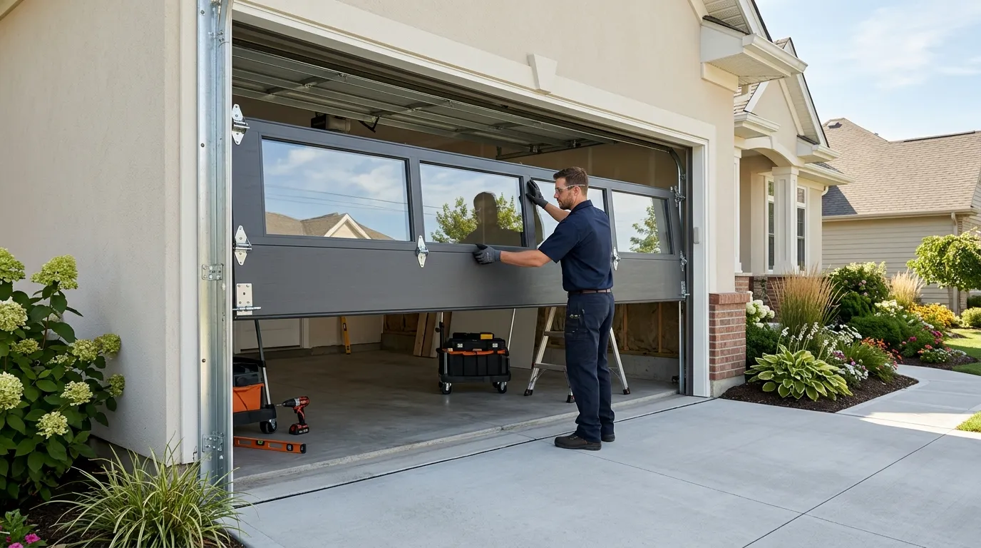 Commercial Garage Door in West Bend