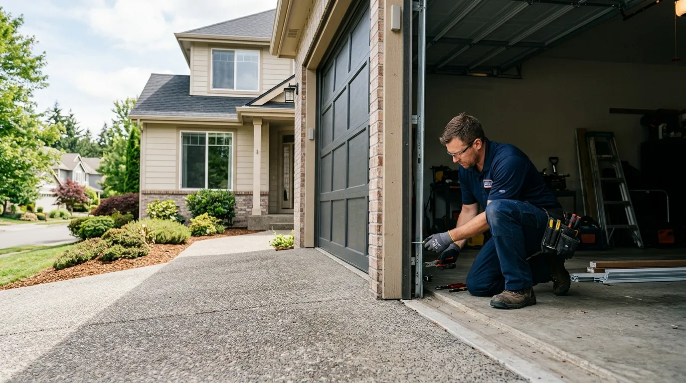 Commercial Garage Door in West Bend