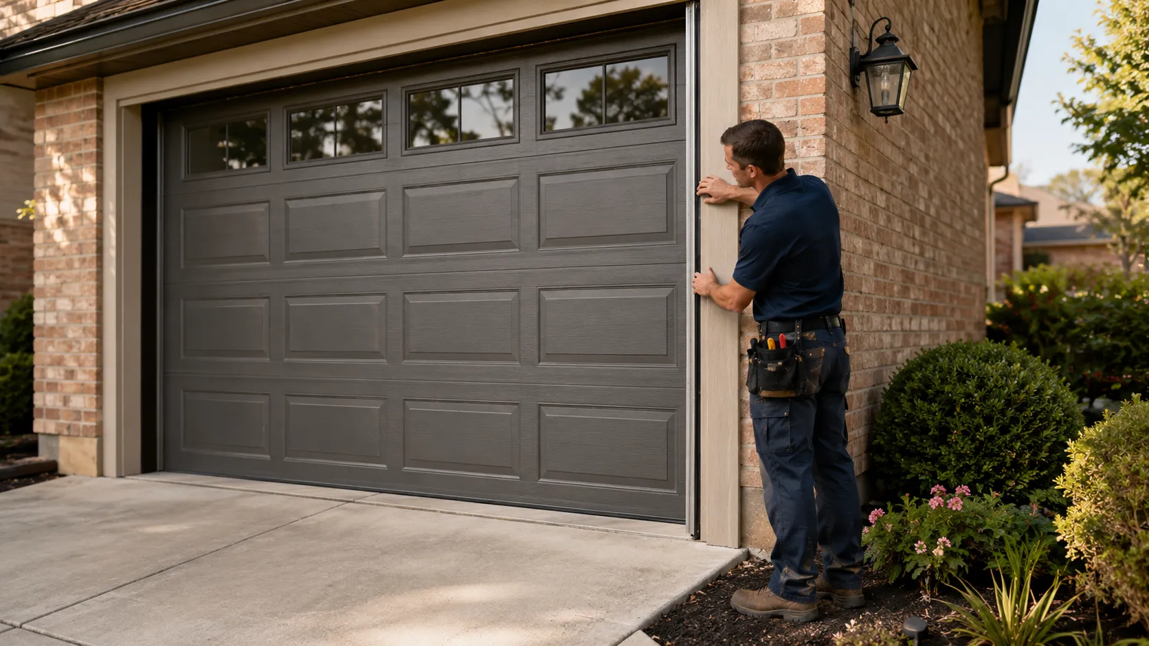 Clear, up-front plan - West Bend garage door service