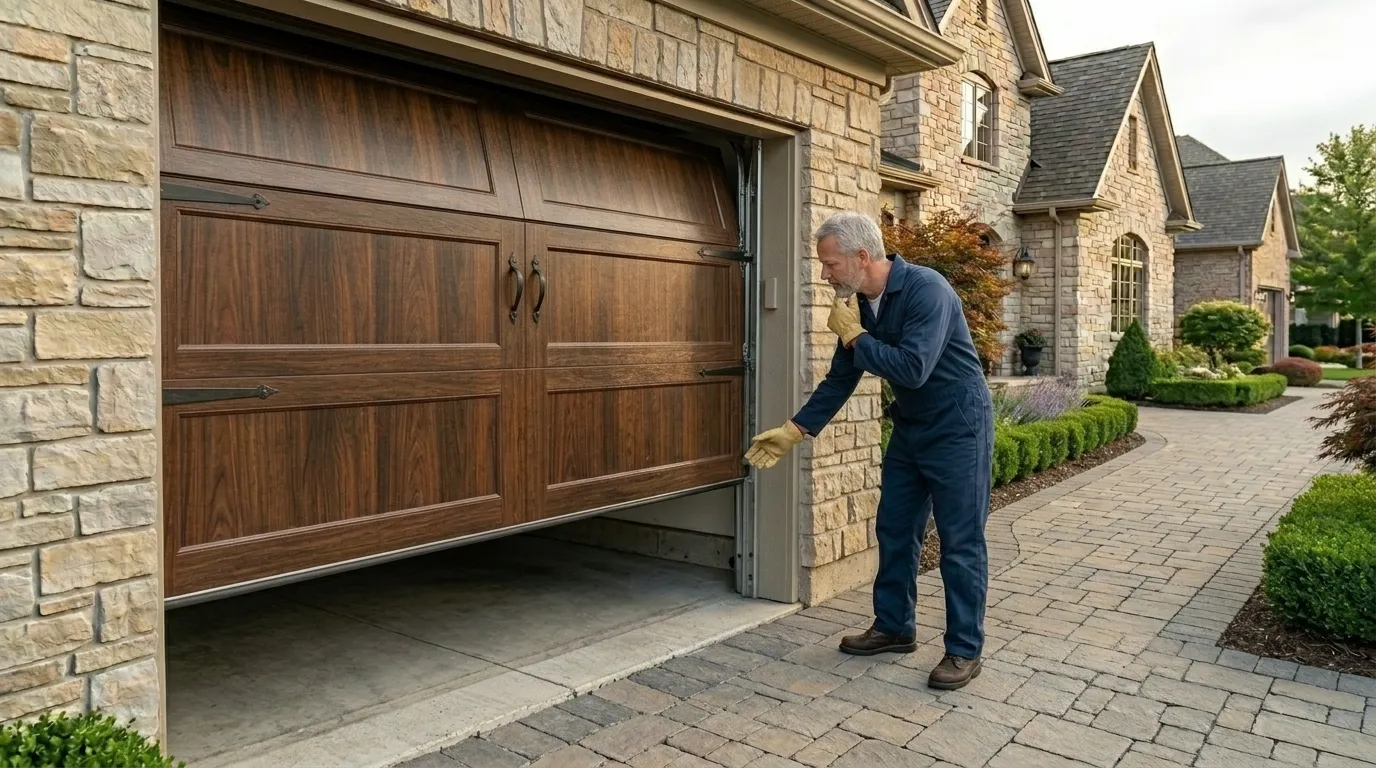 Clear, up-front plan - West Bend garage door service