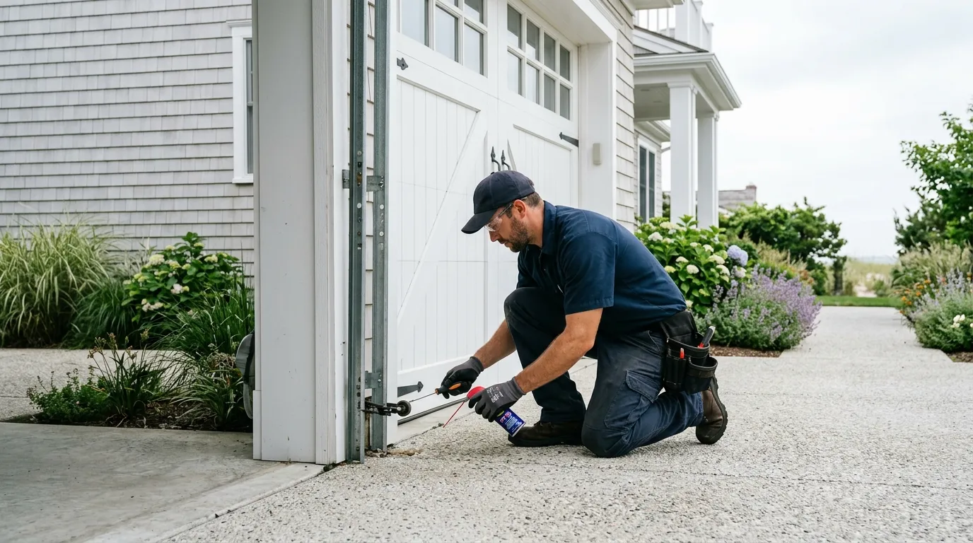 Repaired & tested - West Bend garage door service