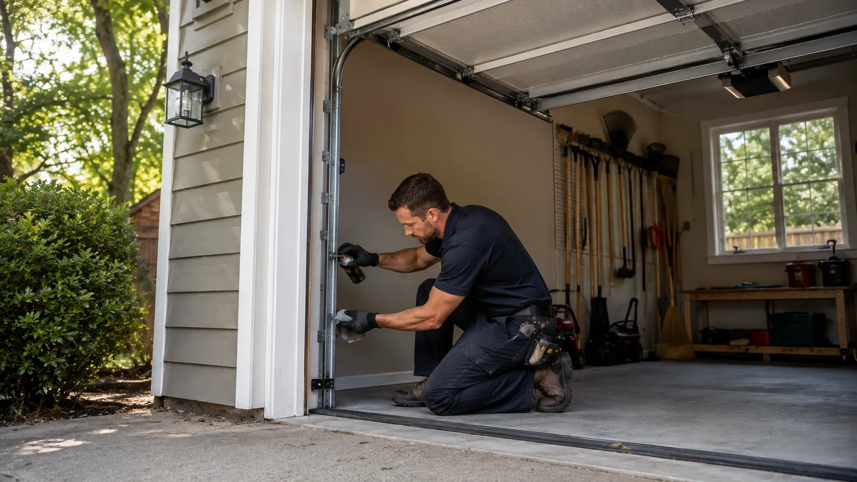 Clear, up-front plan - West Bend garage door service