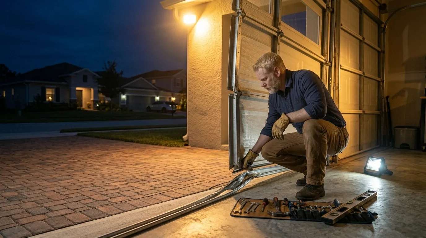 Why Garage Doors in West Bend Fail the Way They Do