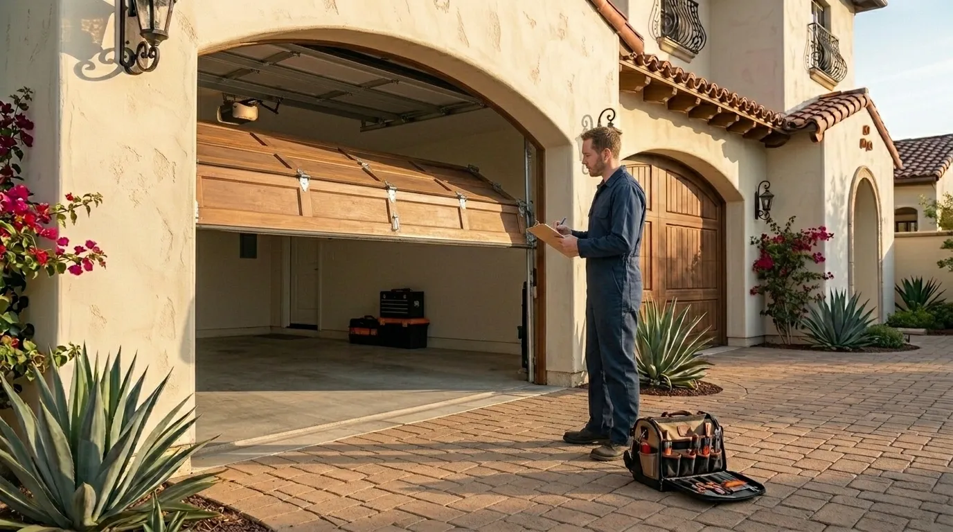 On-site diagnosis - West Bend garage door service