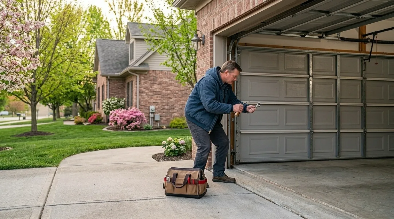 On-site diagnosis - West Bend garage door service