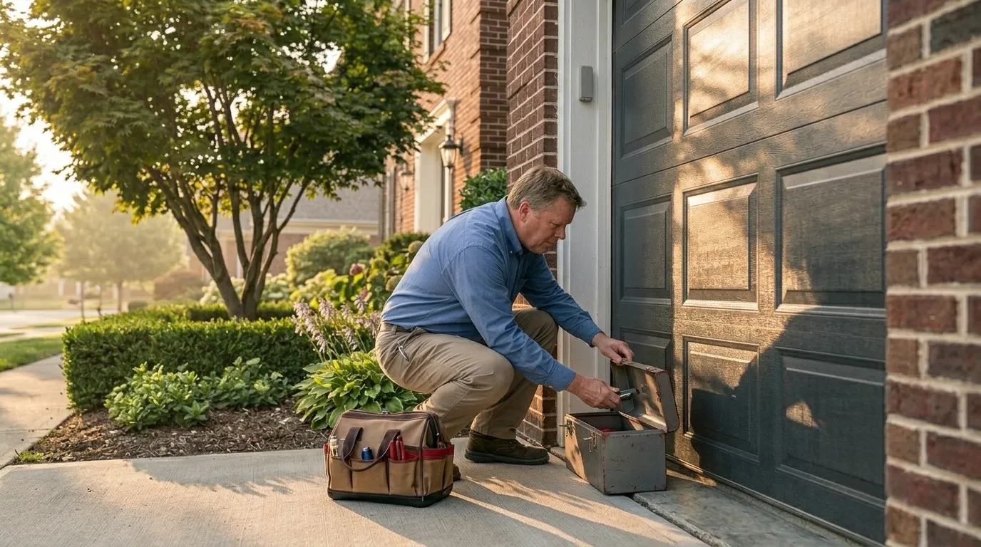 On-site diagnosis - West Bend garage door service