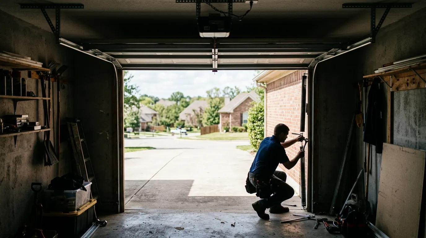 On-site diagnosis - West Bend garage door service