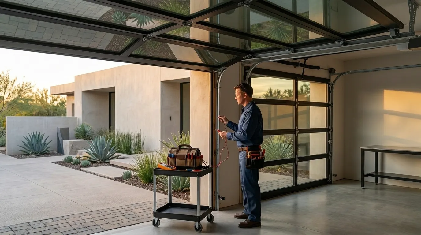 On-site diagnosis - West Bend garage door service
