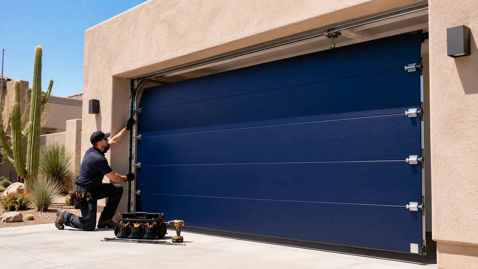 Tell us what’s wrong - West Bend garage door service