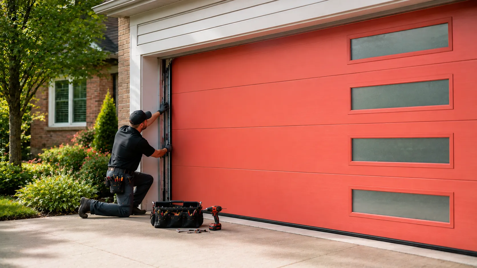 Tell us what’s wrong - West Bend garage door service