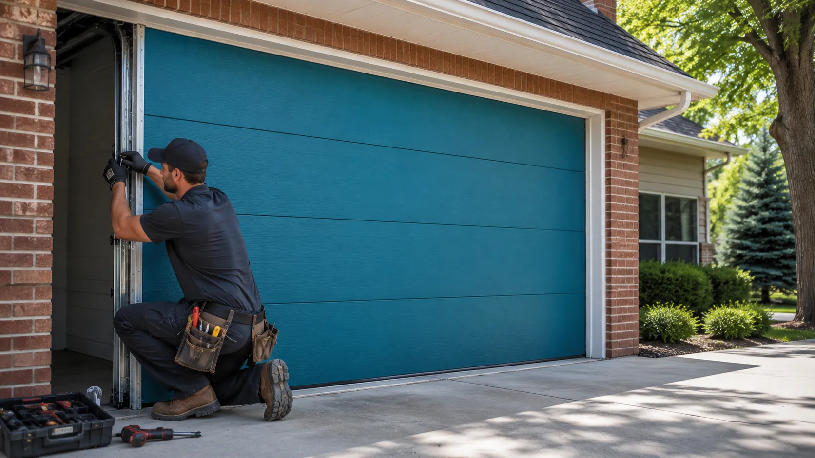 Tell us what’s wrong - West Bend garage door service