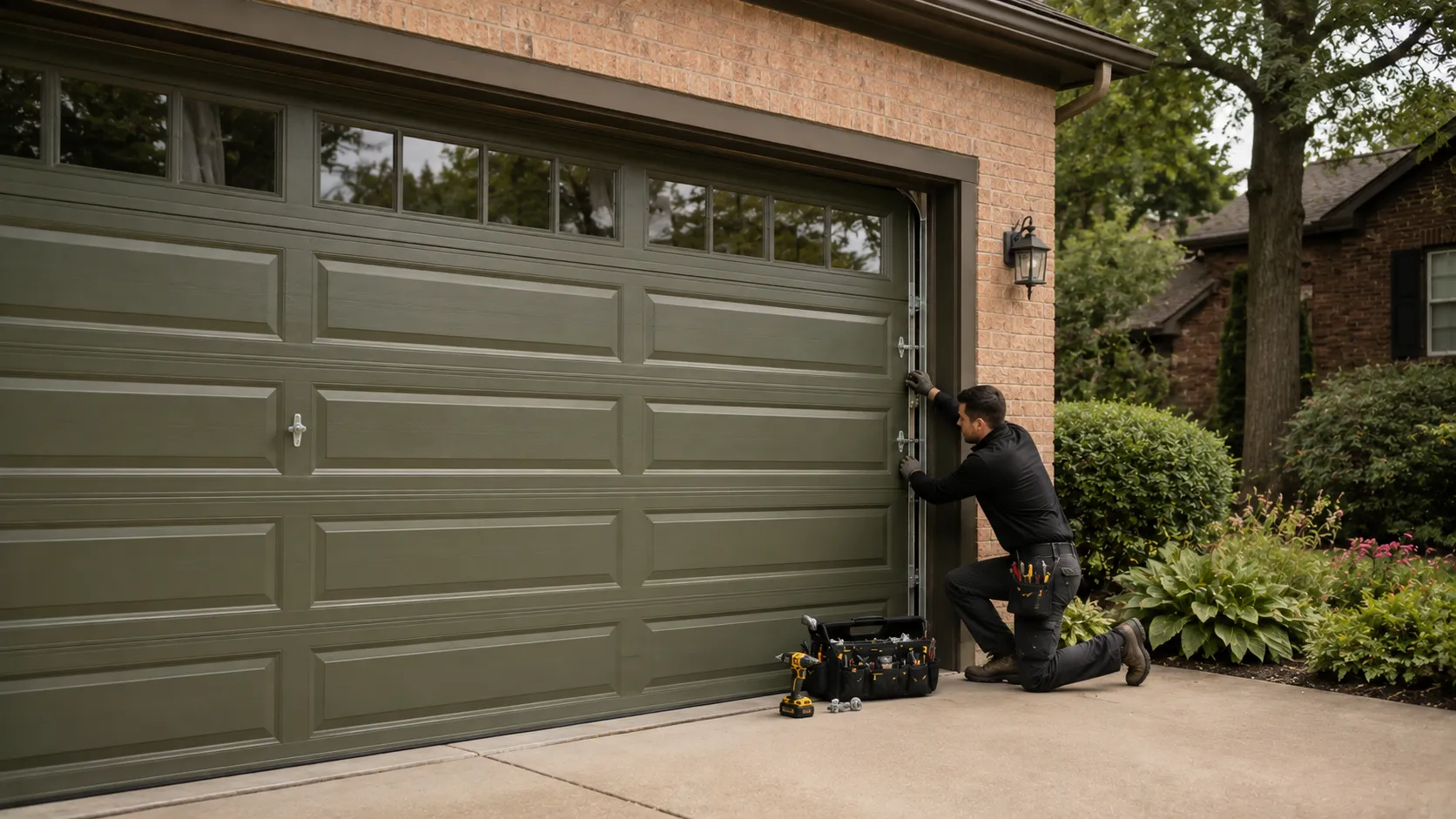 Tell us what’s wrong - West Bend garage door service